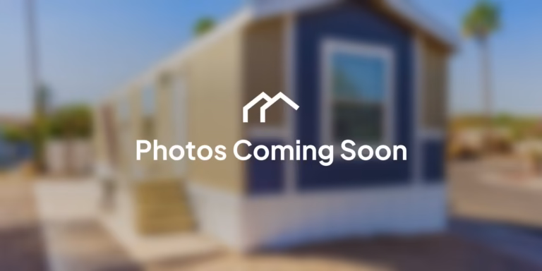 Manufactured home photo placeholder reading “Coming Soon — Photos Coming Soon.”