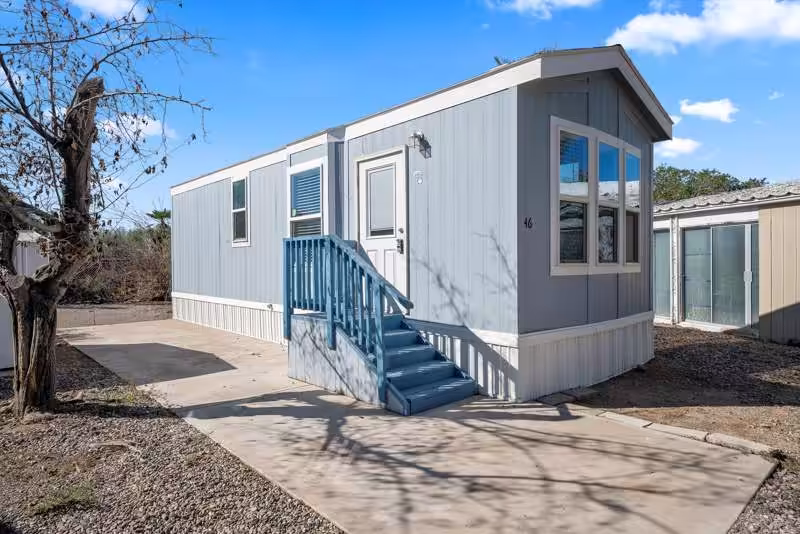 suburban, exterior, residential street view Mesa AZ, affordable, RV parks in Arizona
