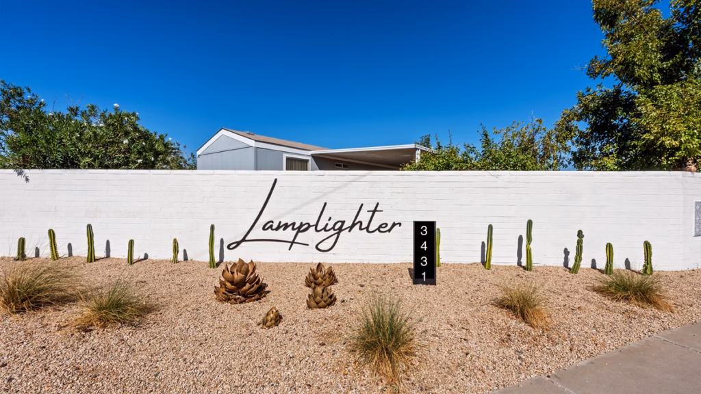 RV, managed active adult community, affordable manufactured homes Phoenix, land-lease, cleanliness