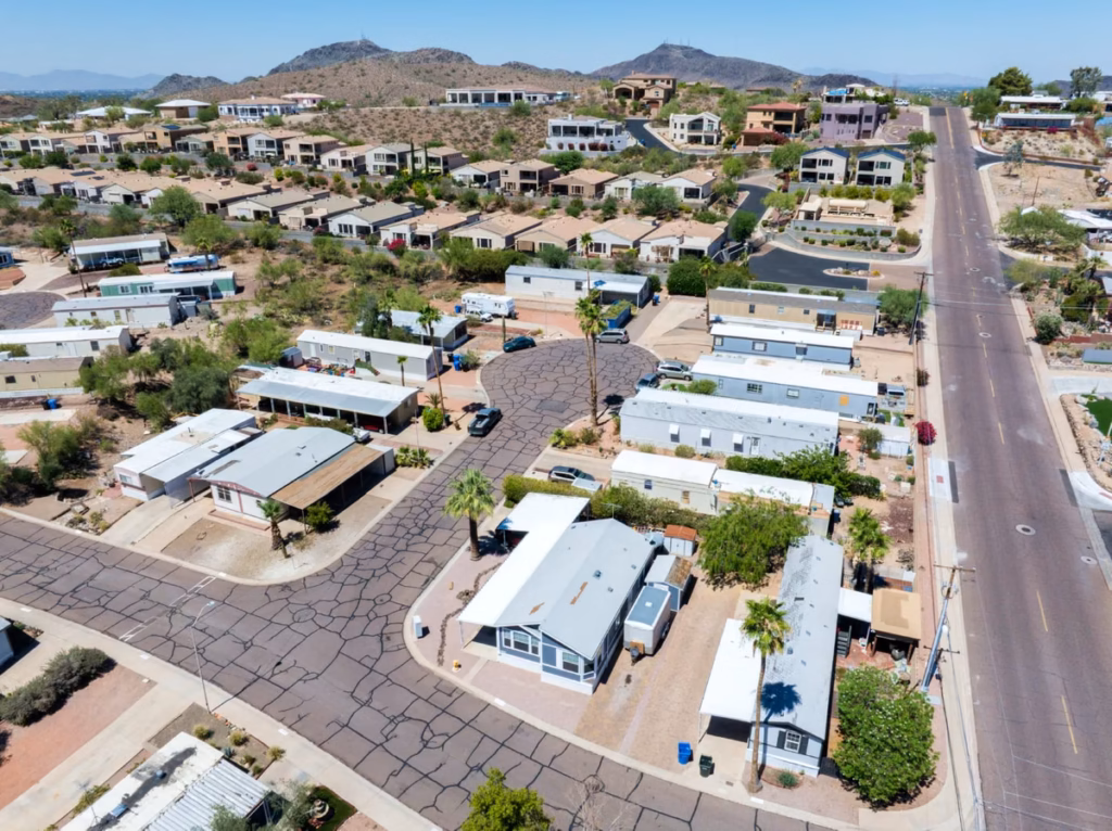 RV, management, Comfort Communities neighborhood, quiet suburban neighborhood setting, property