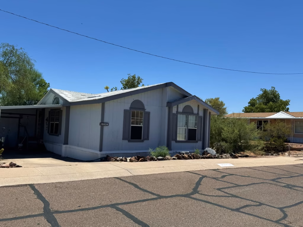 housing, quiet suburban neighborhood setting, affordable, land lease manufactured home lot, property