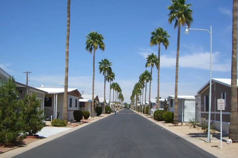 manufactured home community Arizona, affordable housing in Texas, Arizona, streetscape, Phoenix