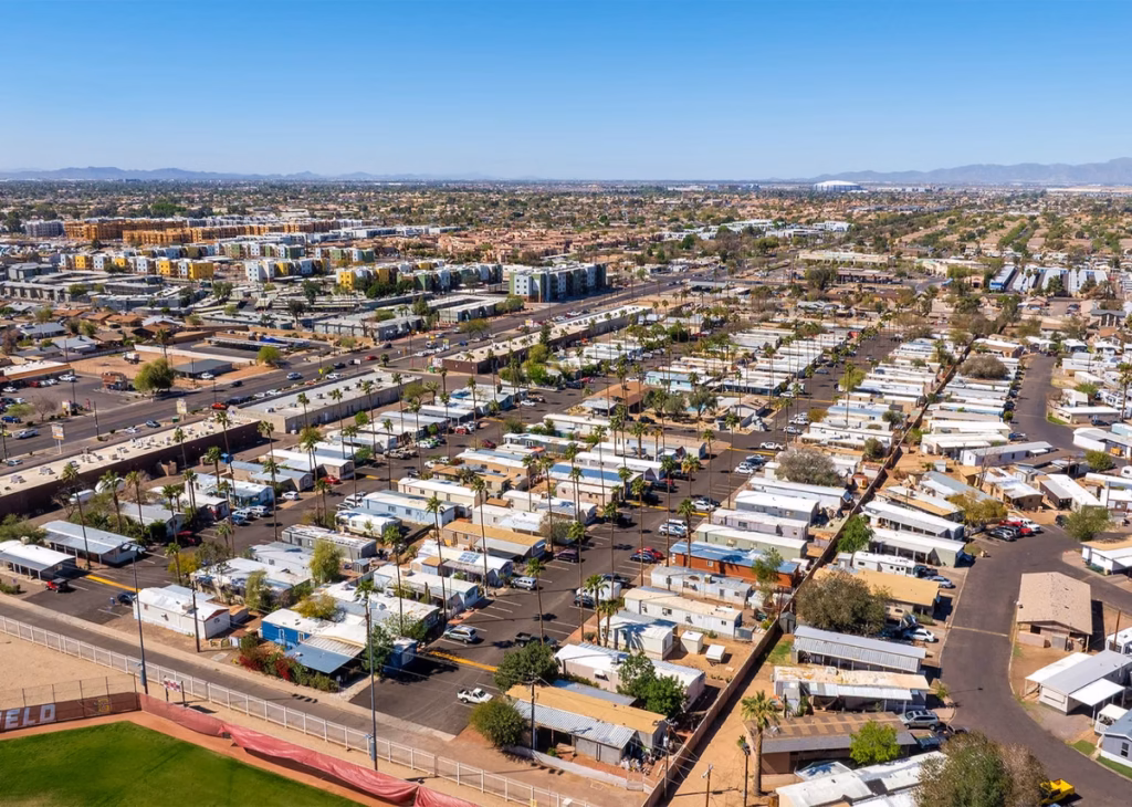 managed active adult community, suburban, all age residential neighborhood, Arizona, streetscape