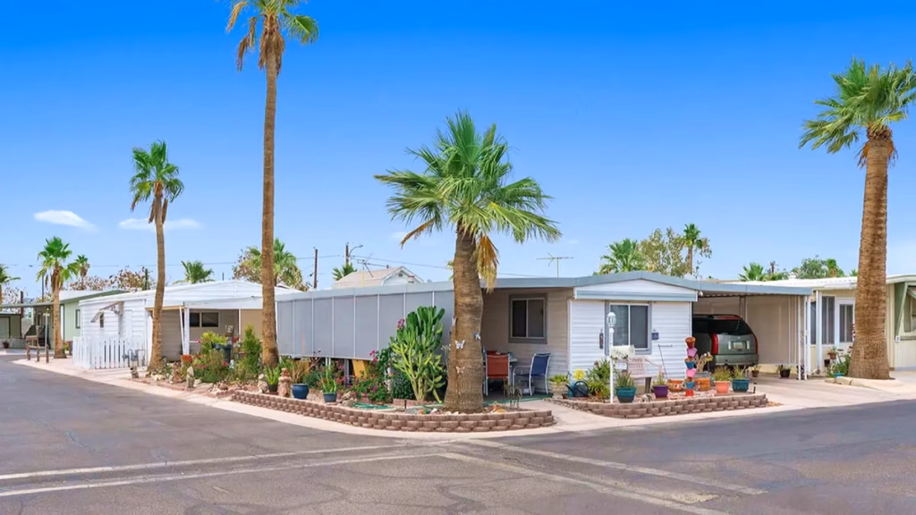 affordable, quality manufactured home neighborhood, RV, cleanliness, clean residential streetscape