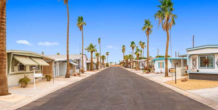 RV parks in Arizona, managed active adult community, residential, cleanliness, 55-plus